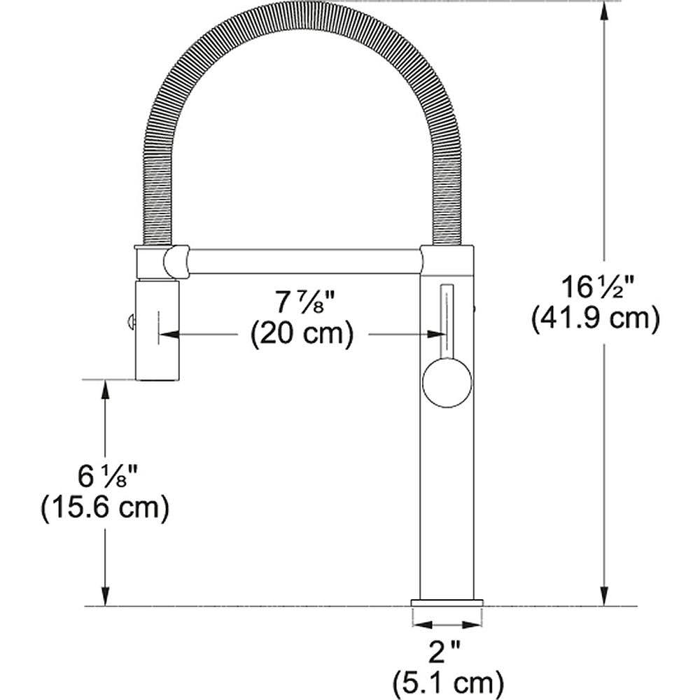 Stainless Steel Kitchen Faucet R642626