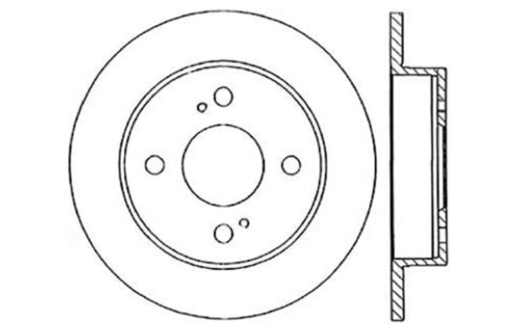 Drilled Sport Brake Rotor O19769