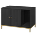 Litter Box Enclosure with Scratching Mat F31618