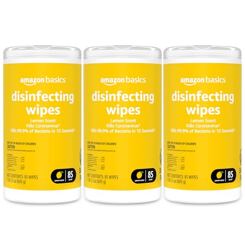 Lemon & Fresh Scent Disinfecting Wipes 255 Count B644533