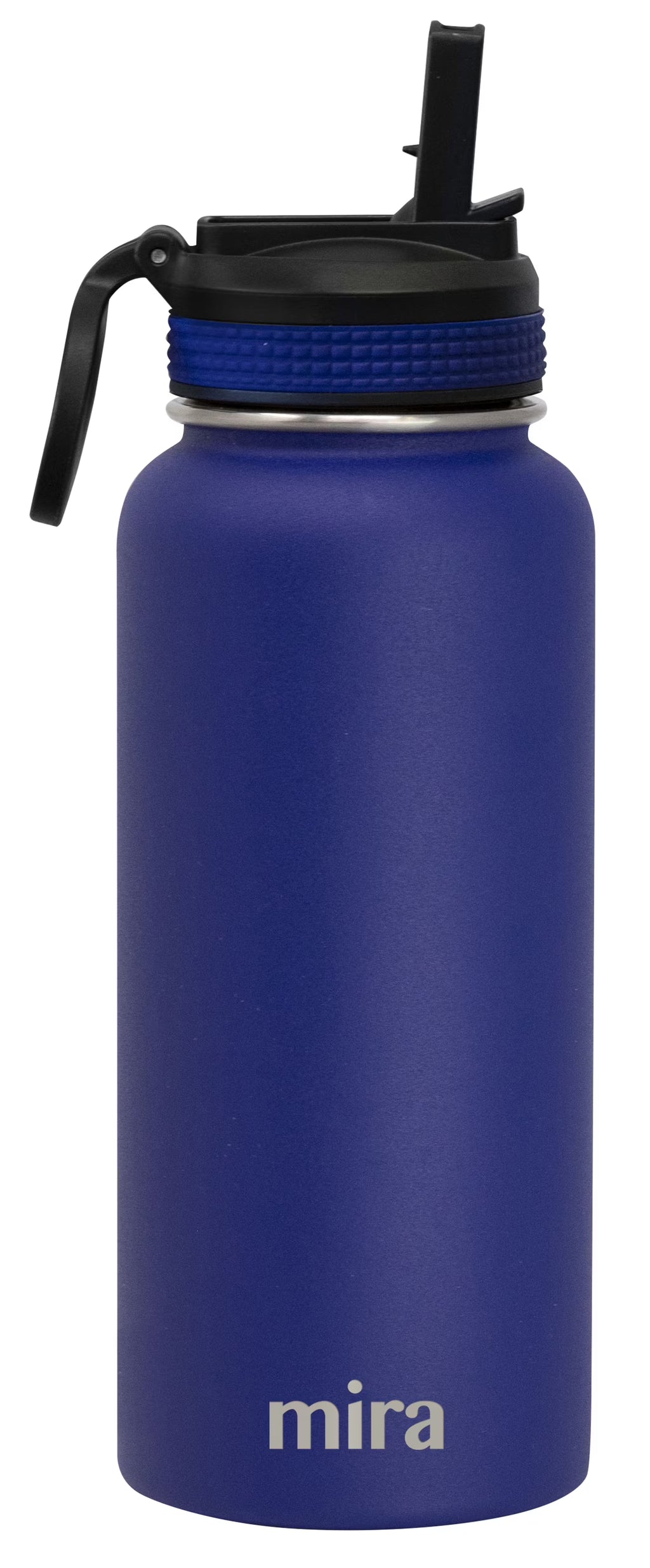 32 oz Stainless Steel Water Bottle with Straw Lid L65423