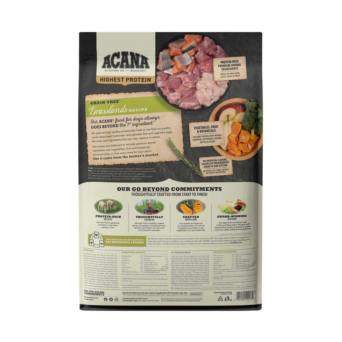 Grasslands Dry Dog Food E60209