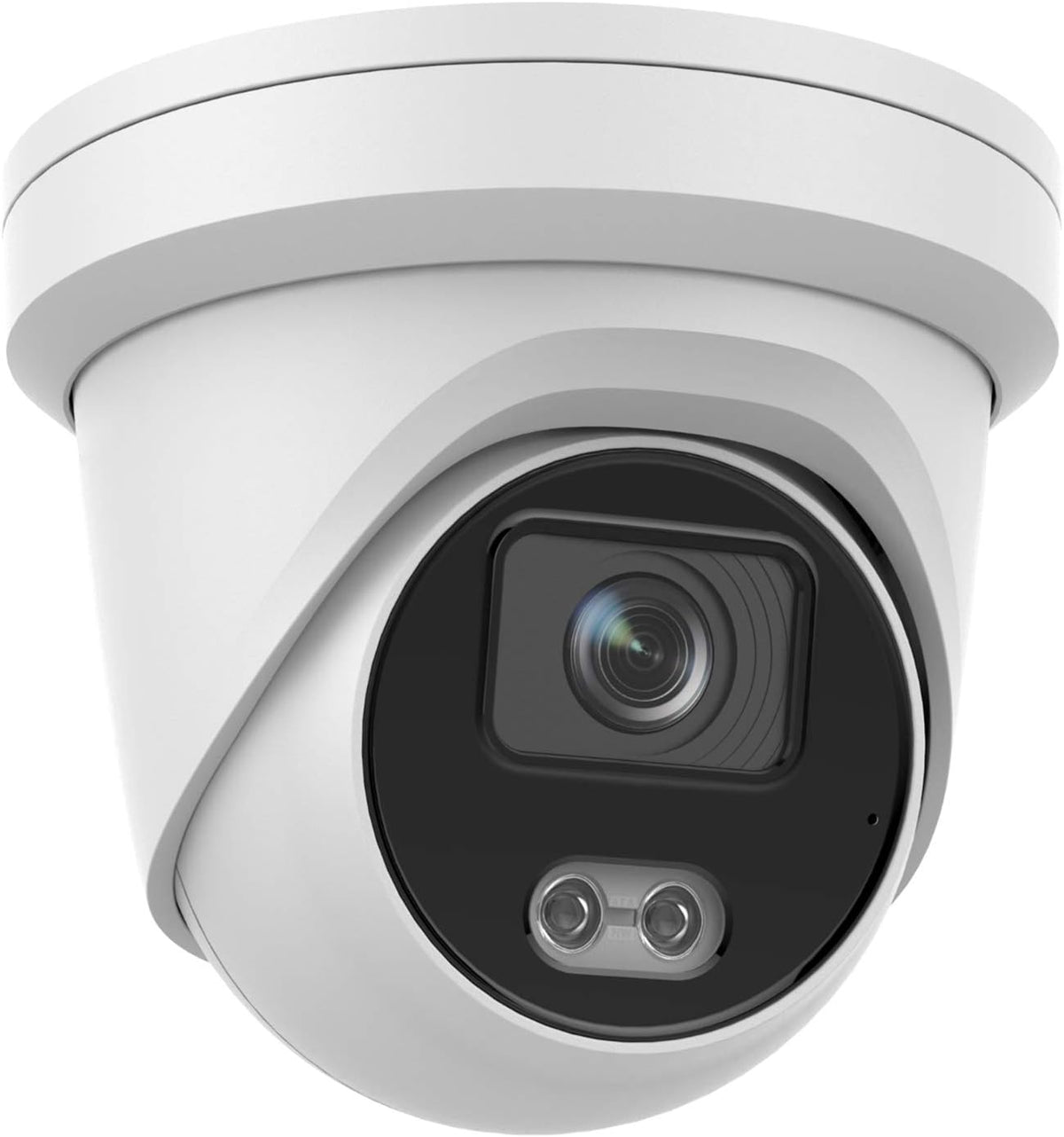 4MP PoE Outdoor Turret IP Camera with Night Vision, Waterproof, Micro SD Storage G748276
