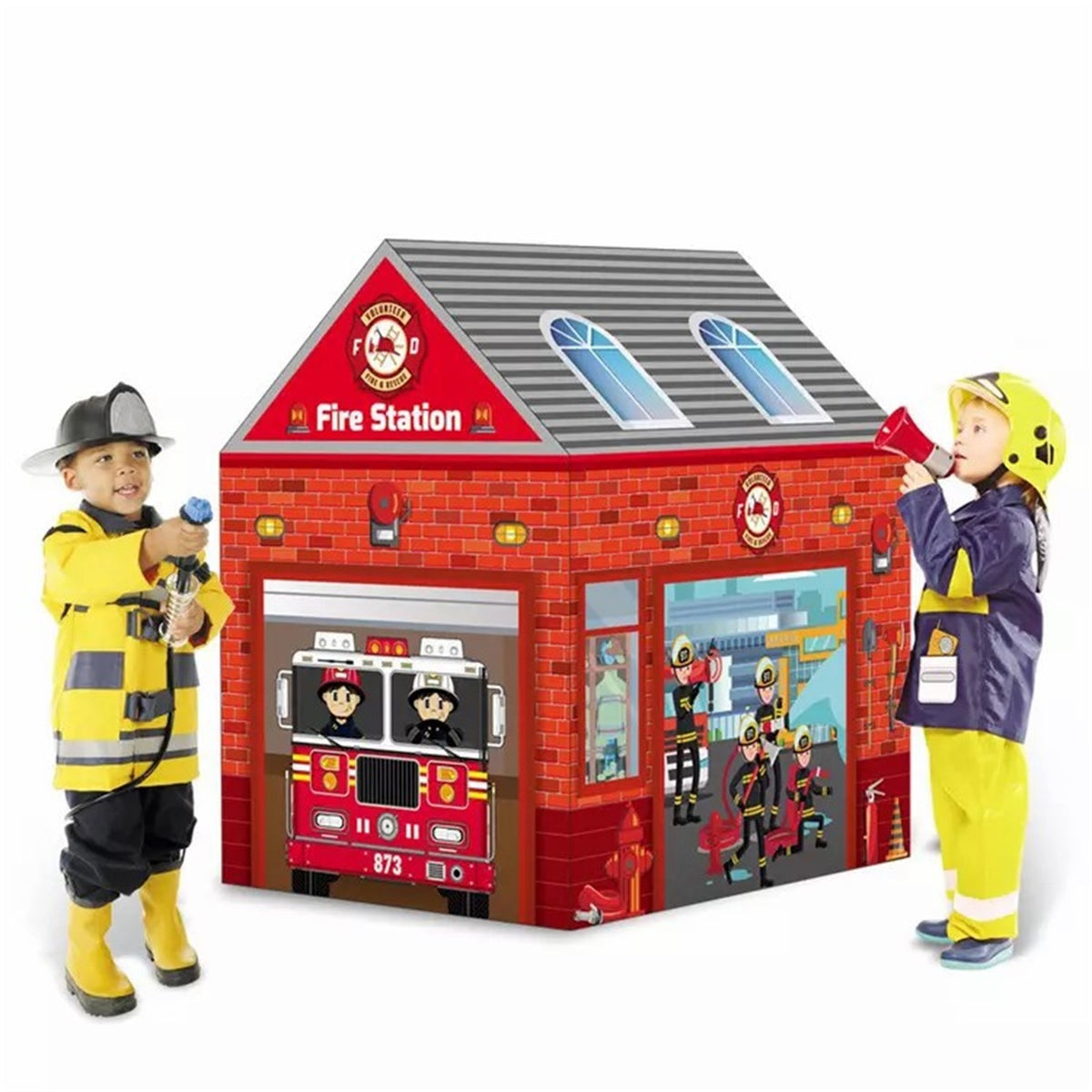 Kids Firefighter Play Tent W482