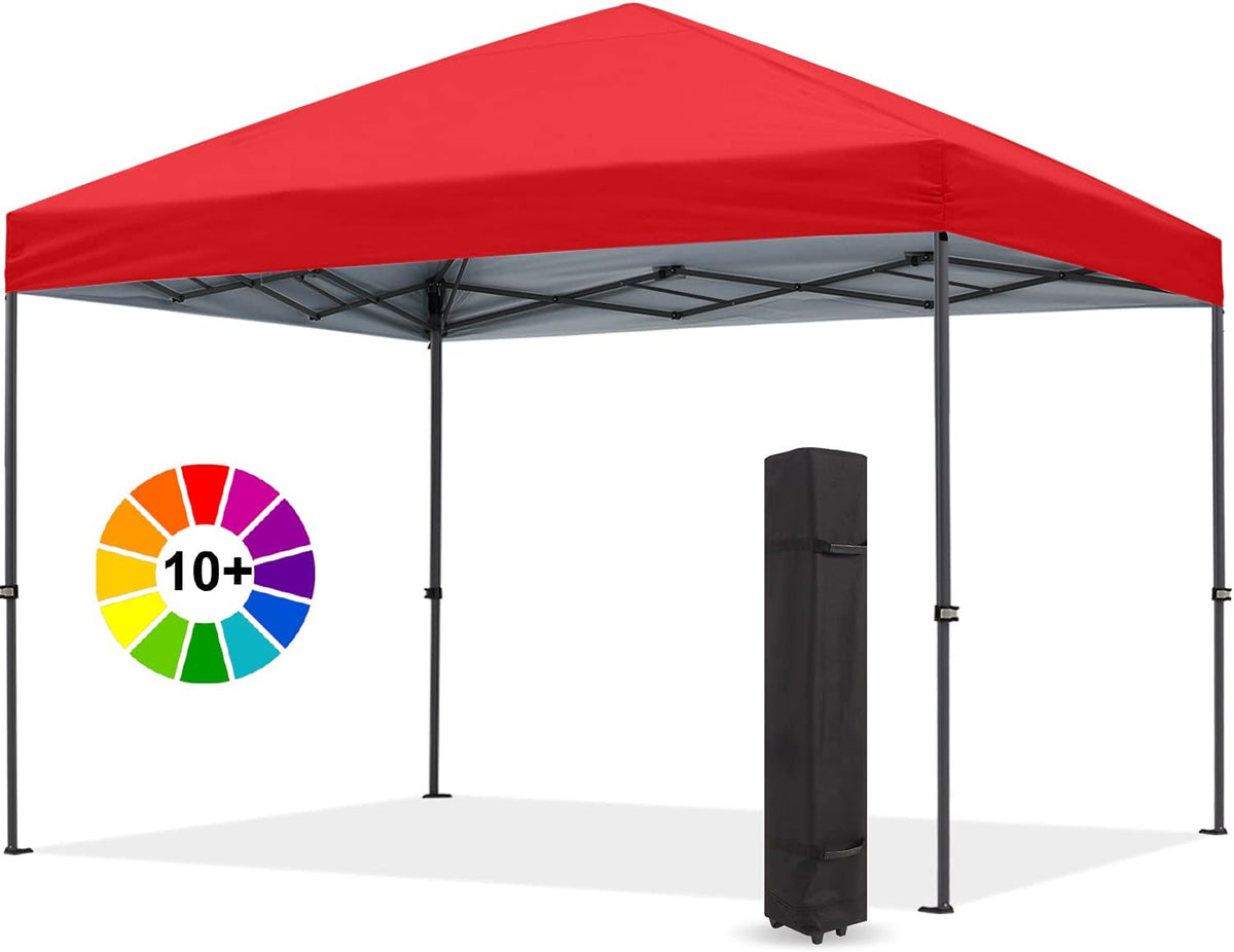 Beige 10x10 Pop up Canopy Tent S61618