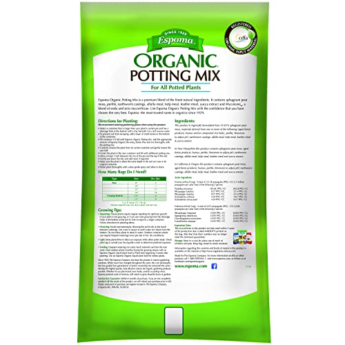Organic Potting Soil Mix, 1 Cubic Foot K198
