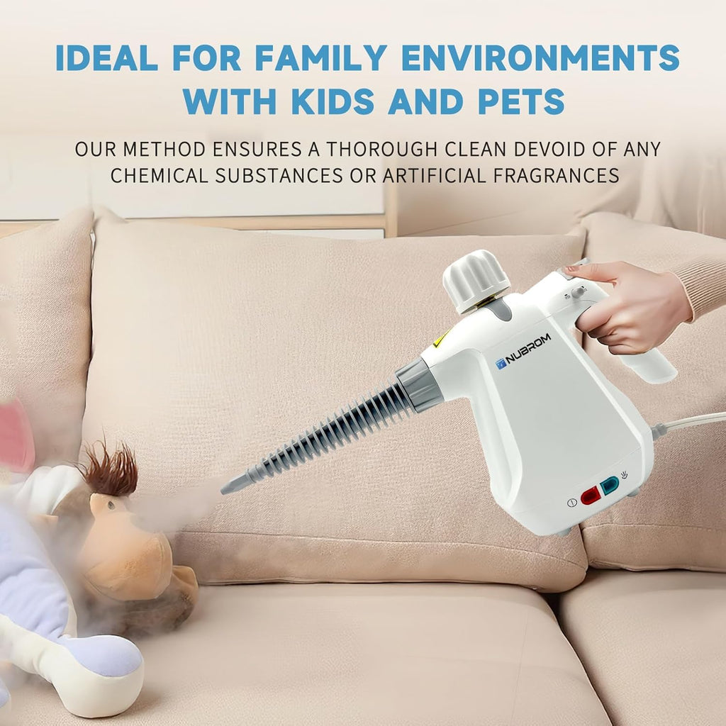 Pressurized Handheld Steam Cleaner with 10 pcs Accessories V28971
