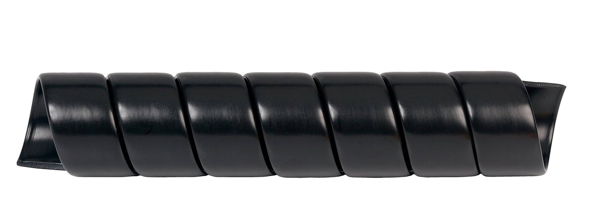 Black Spiral Wrap Hose Protector, 100 ft Z3992