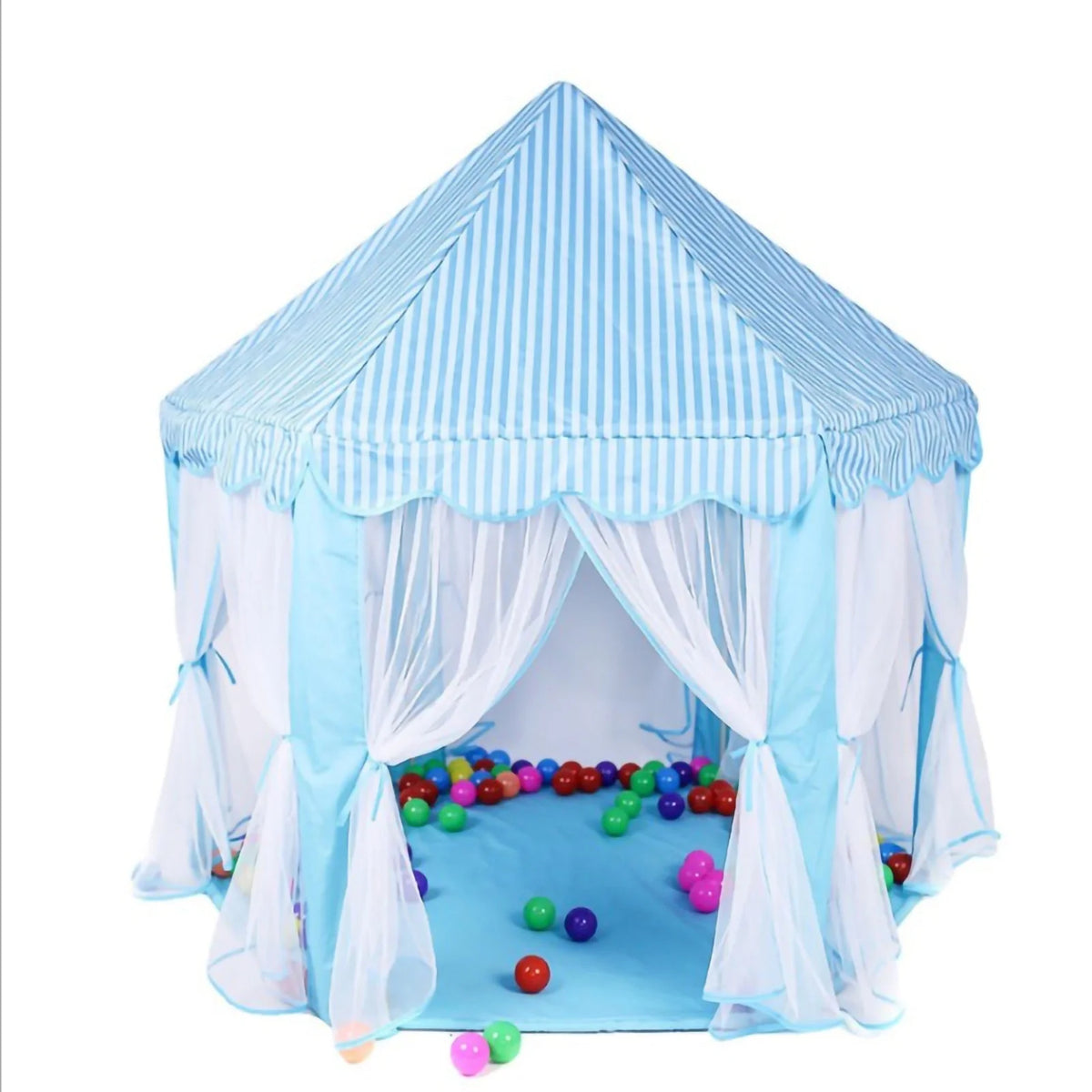 Double Blue Children's Tent Playhouse G246