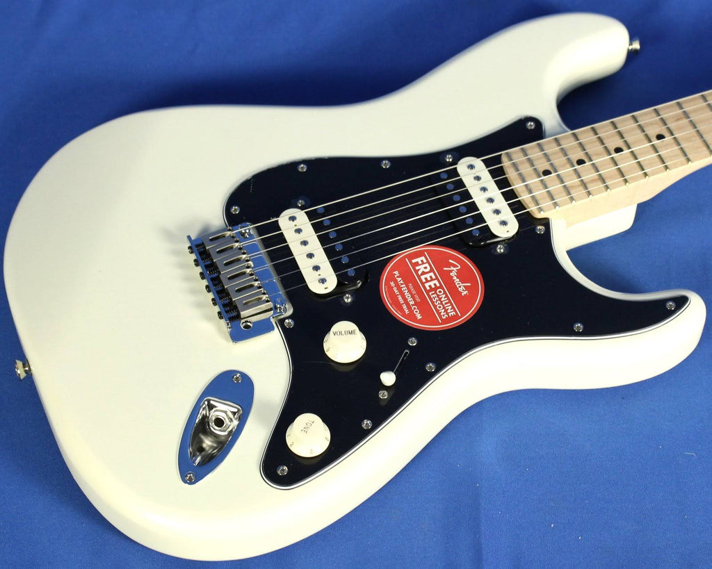 Pearl White Stratocaster HH Electric Guitar U72635