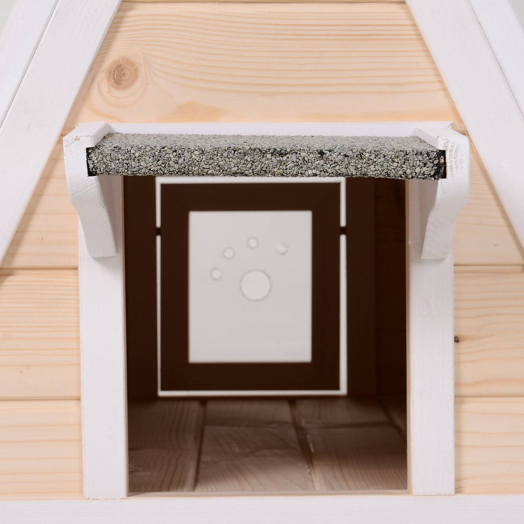 Solid Wood Cat Condo Outdoor Pet Shelter O168