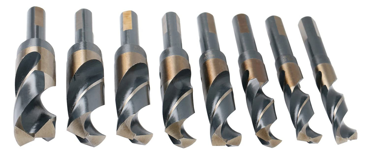 M35 Cobalt 1/2" Shank Drill Set of 8 Pieces L4154
