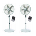 18 Inch Oscillating Pedestal Fan 2 Pack B496