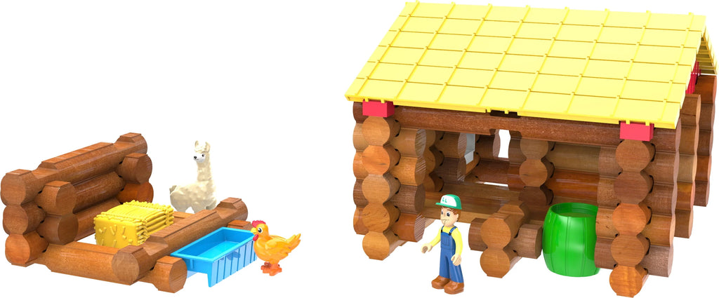 Real Wood Logs 102 Parts Y136754