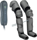 Large Knee Dark Grey Leg Massager with Heat Air Compression V458