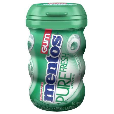 Mentos Pure Fresh Spearmint Gum G728