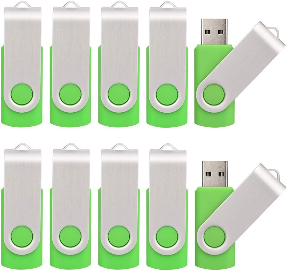 50 Pack 128MB USB 2.0 Flash Drive Black D559