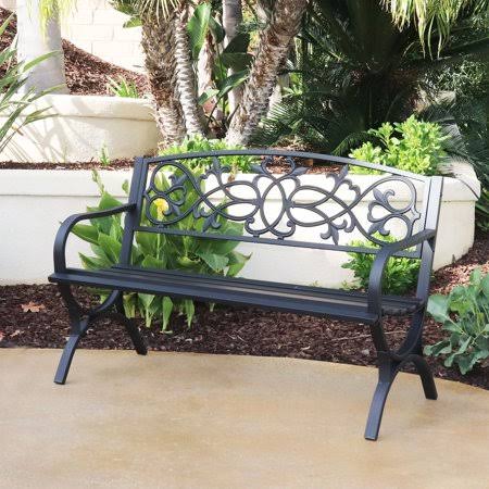 Steel Garden Bench E9394