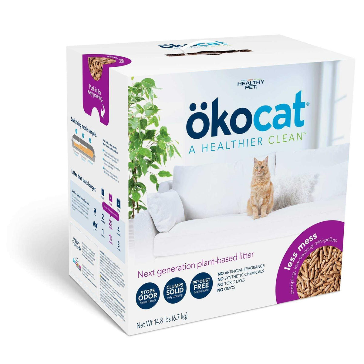 Natural Wood Cat Litter H1916