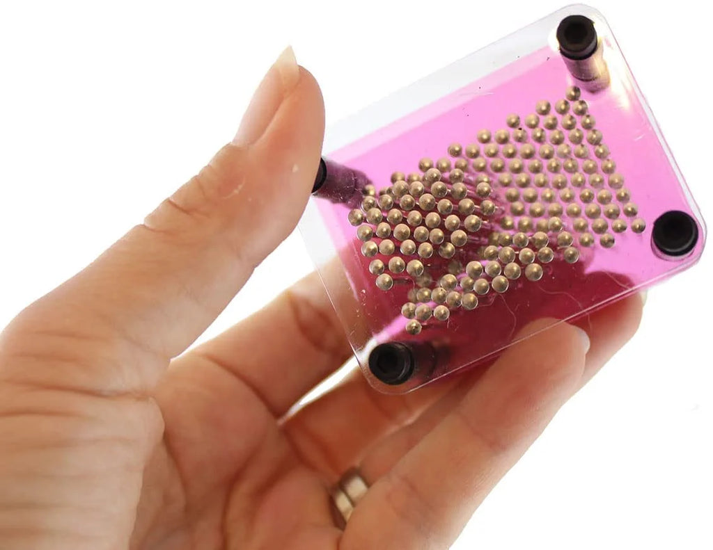 Metal Rectangle Shape Pin Art Toy D820