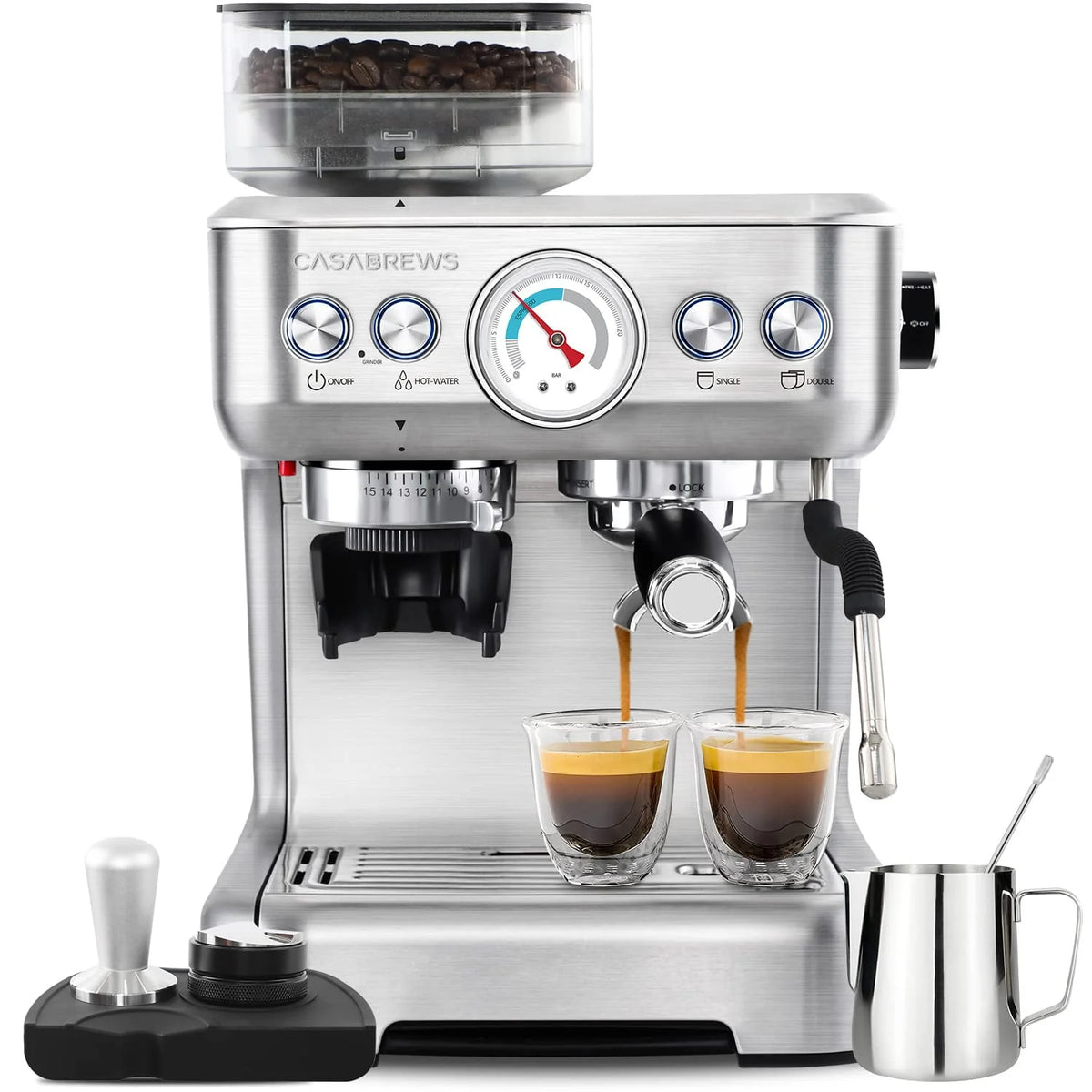 20 Bar Espresso Machine with Milk Frother N7417