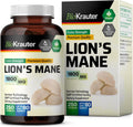 Vegan Organic Lion's Mane Mushroom Supplement Capsules A6234