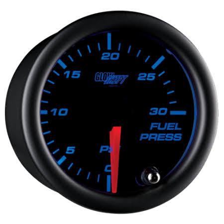 Tinted 7 Color 30 PSI Fuel Pressure Gauge G529405