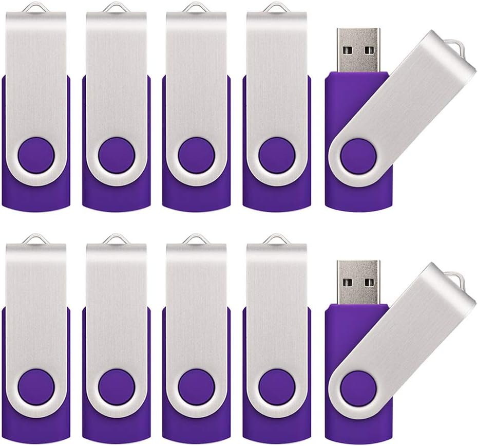 50 Pack 128MB USB 2.0 Flash Drive Black D559
