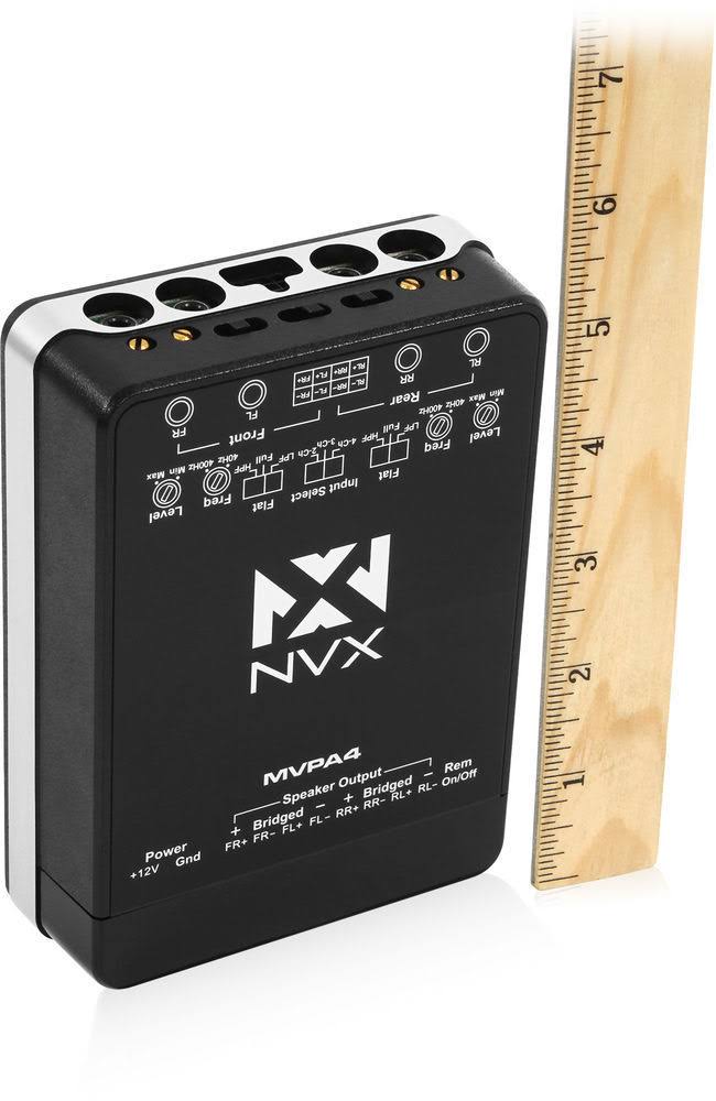 400-Watt RMS 4-Channel Micro Class D Car Amplifier K42737