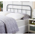 Grey Full Size Metal Headboard N17585