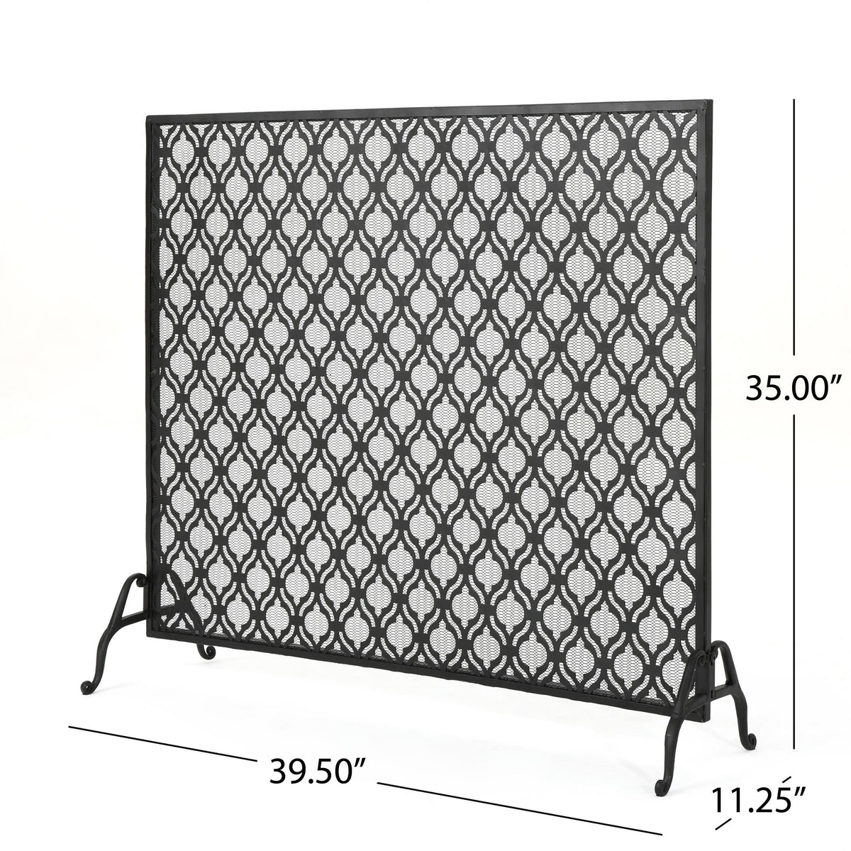 Iron Fireplace Screen W66207