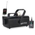 Black 1000 W Mobile Fog Machine with Wireless Remote Control P27637