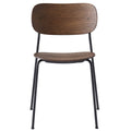 Dark Stained Oak Chair J882