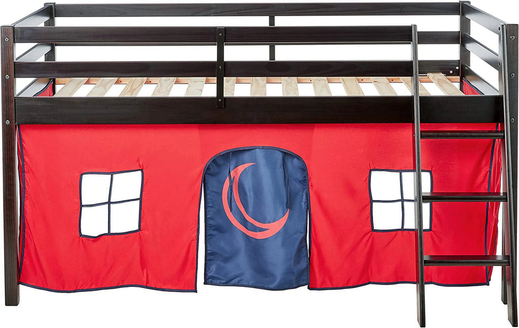 Wood Bunk Bed with Storage L97288