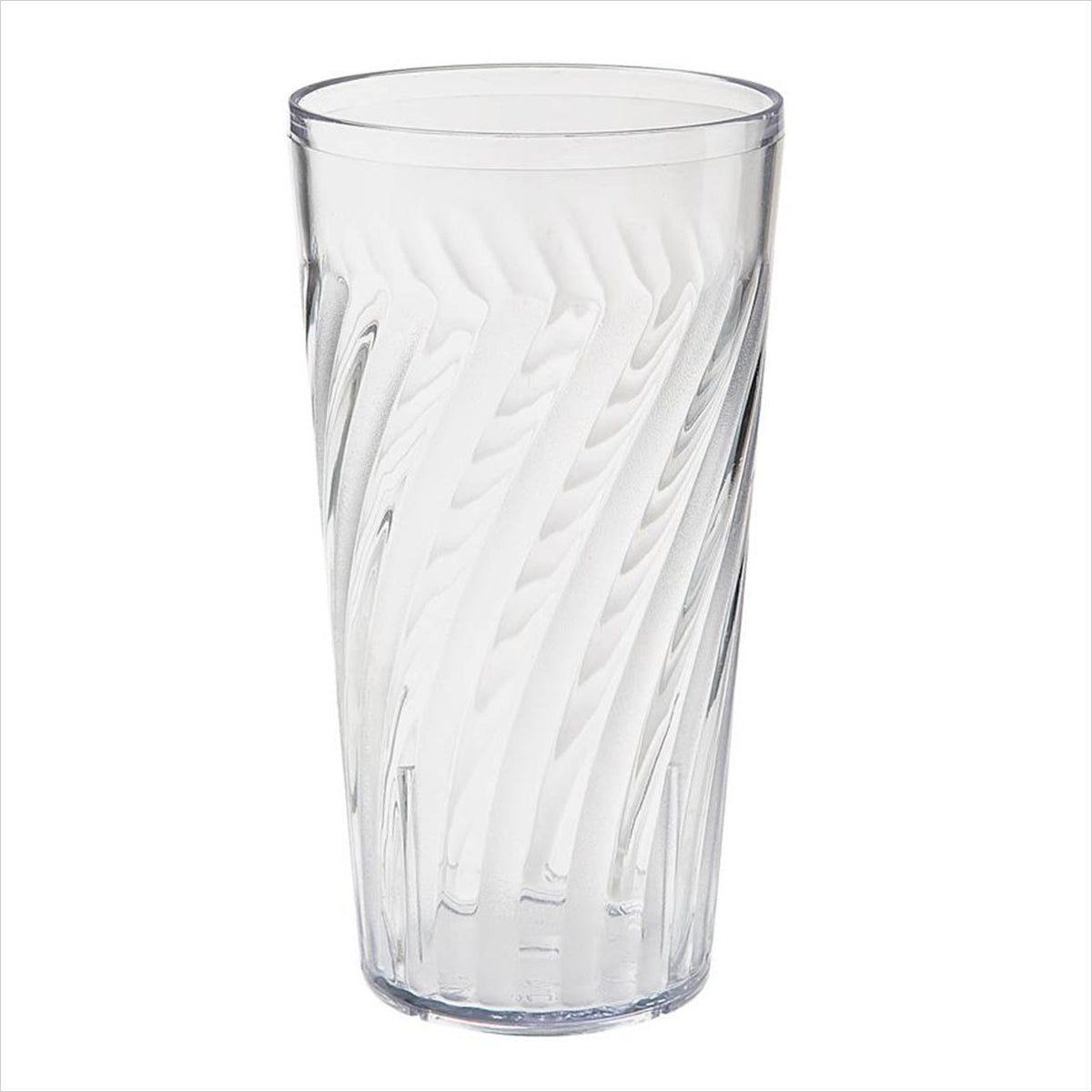 24 Packs Clear SAN Plastic Tumblers 20 oz A10707