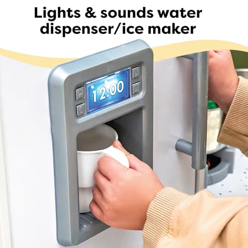 Wooden Corner Play Kitchen with Lights & Sounds J619