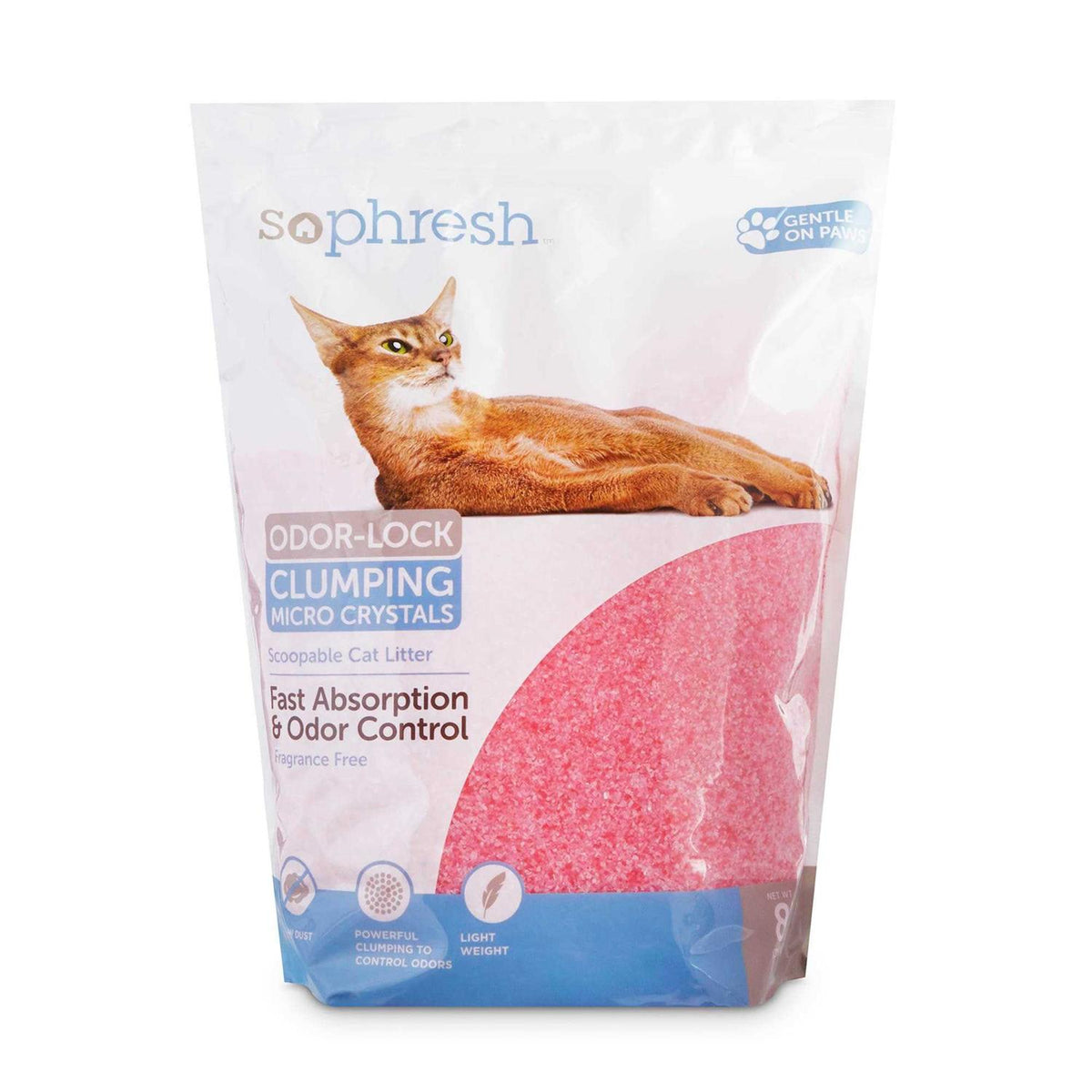 Clumping Micro Crystal Cat Litter Silica P76108