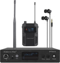 UHF Mono Wireless in-Ear Monitor System with Metal Transmitter and Bodypack Receiver C2610