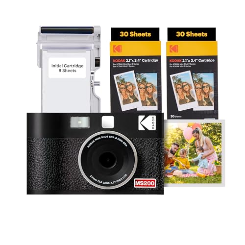 2-in-1 Instant Camera and Photo Printer W7055