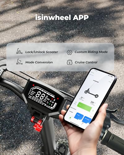 Electric Scooter with 800W Motor, 28 MPH, 10" Off-Road Tires X2851