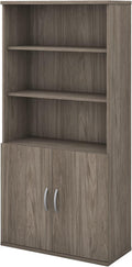 5 Shelf Bookcase with Doors I52973