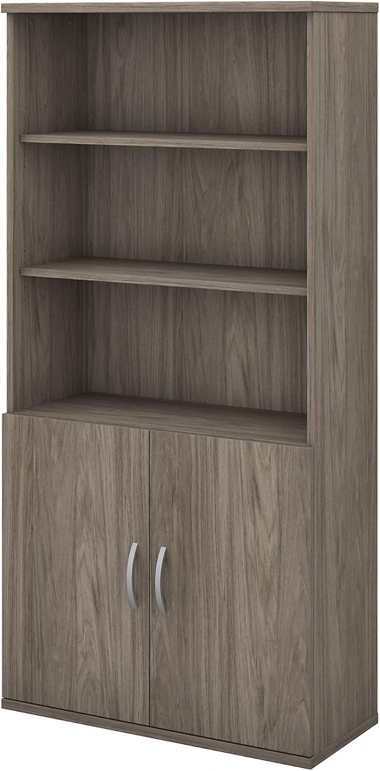 5 Shelf Bookcase with Doors I52973