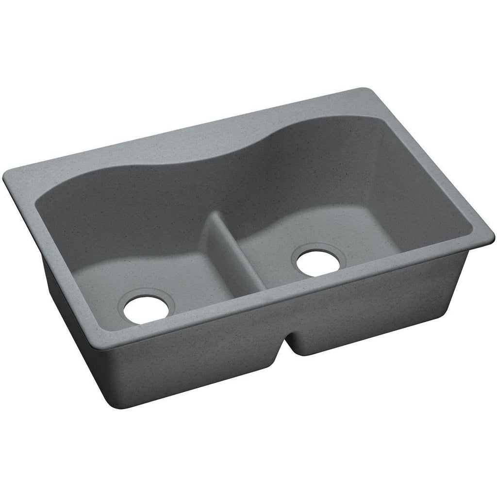 33-in Double-Bowl Drop-in Sink R146790
