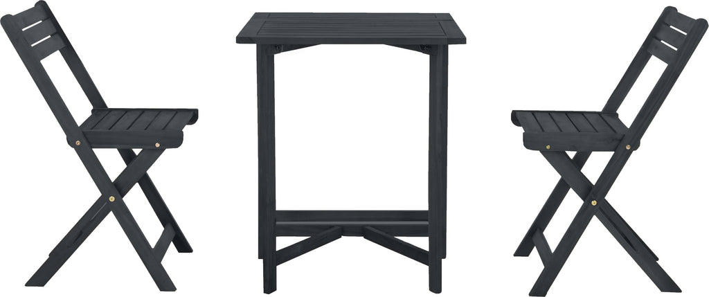 Dark Slate Grey Bistro Set U76086