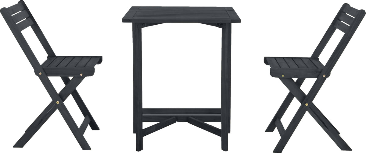 Dark Slate Grey Bistro Set U76086