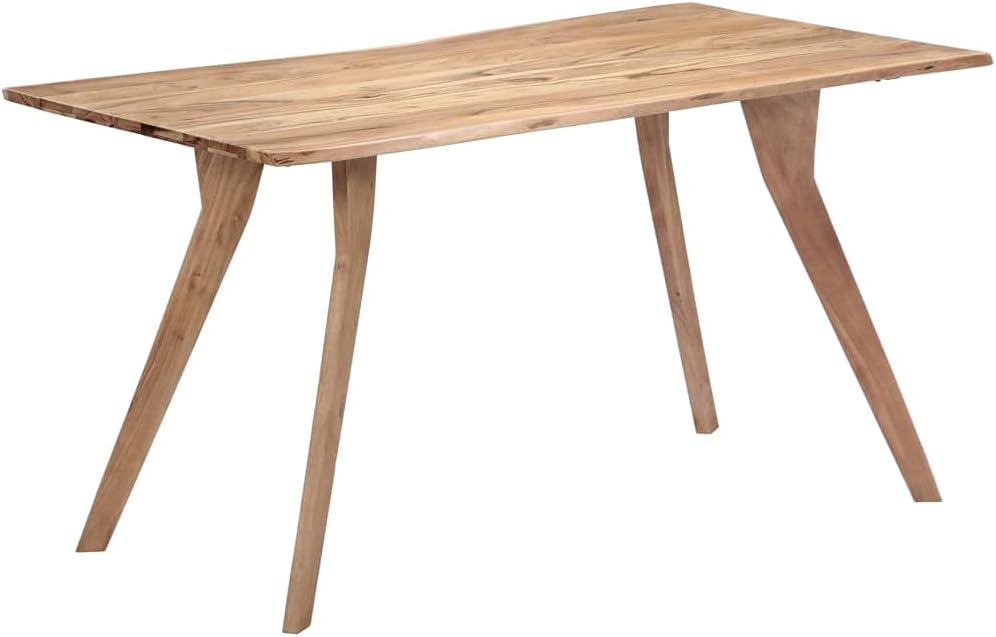 Solid Acacia Wood Dining Table A565600