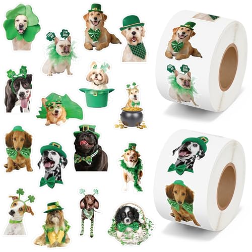 1000PCS Christmas Cat Stickers I185280