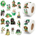 1000PCS Christmas Cat Stickers I185280