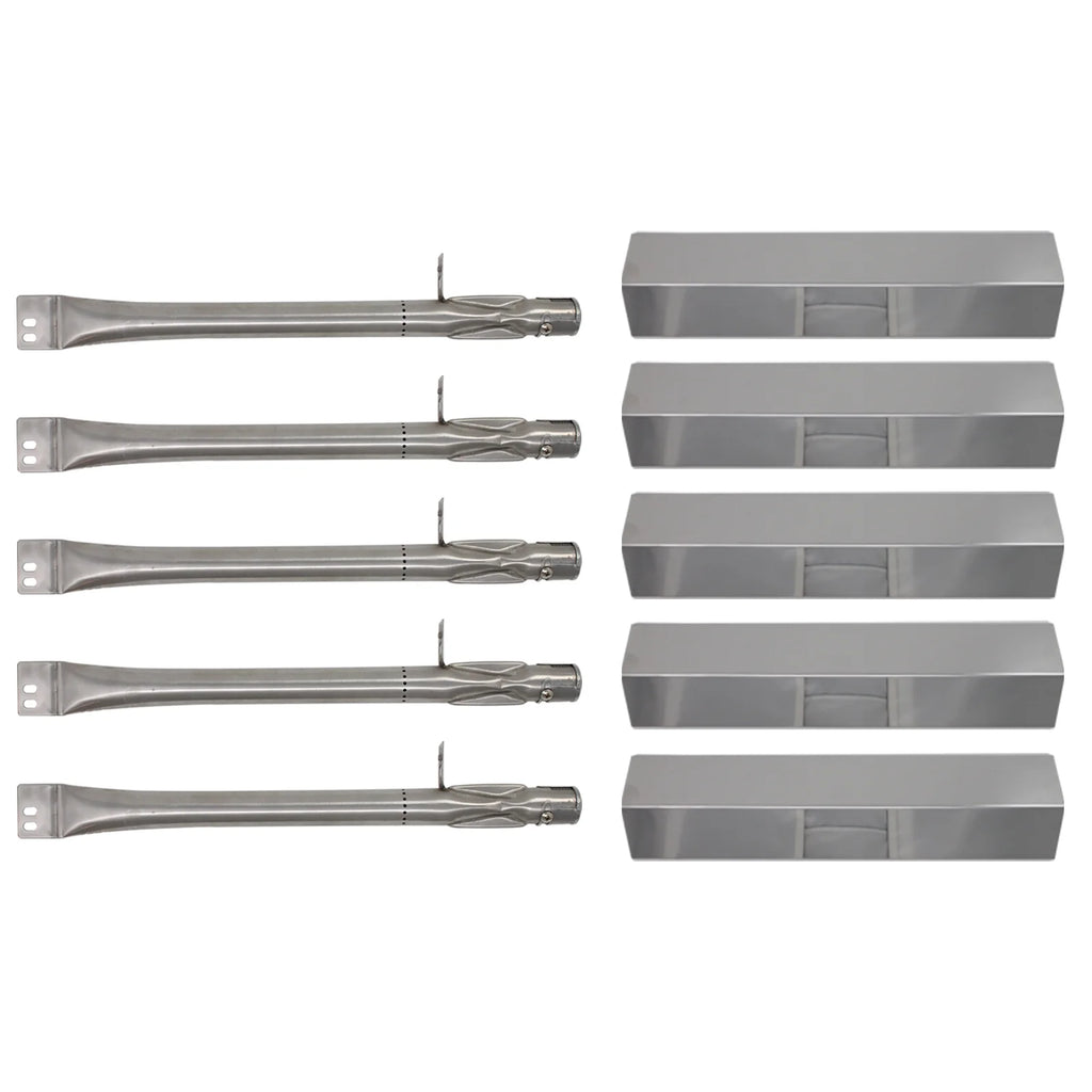 5-Pack Stainless Steel BBQ Gas Grill Tube Burner Replacement Parts T6145