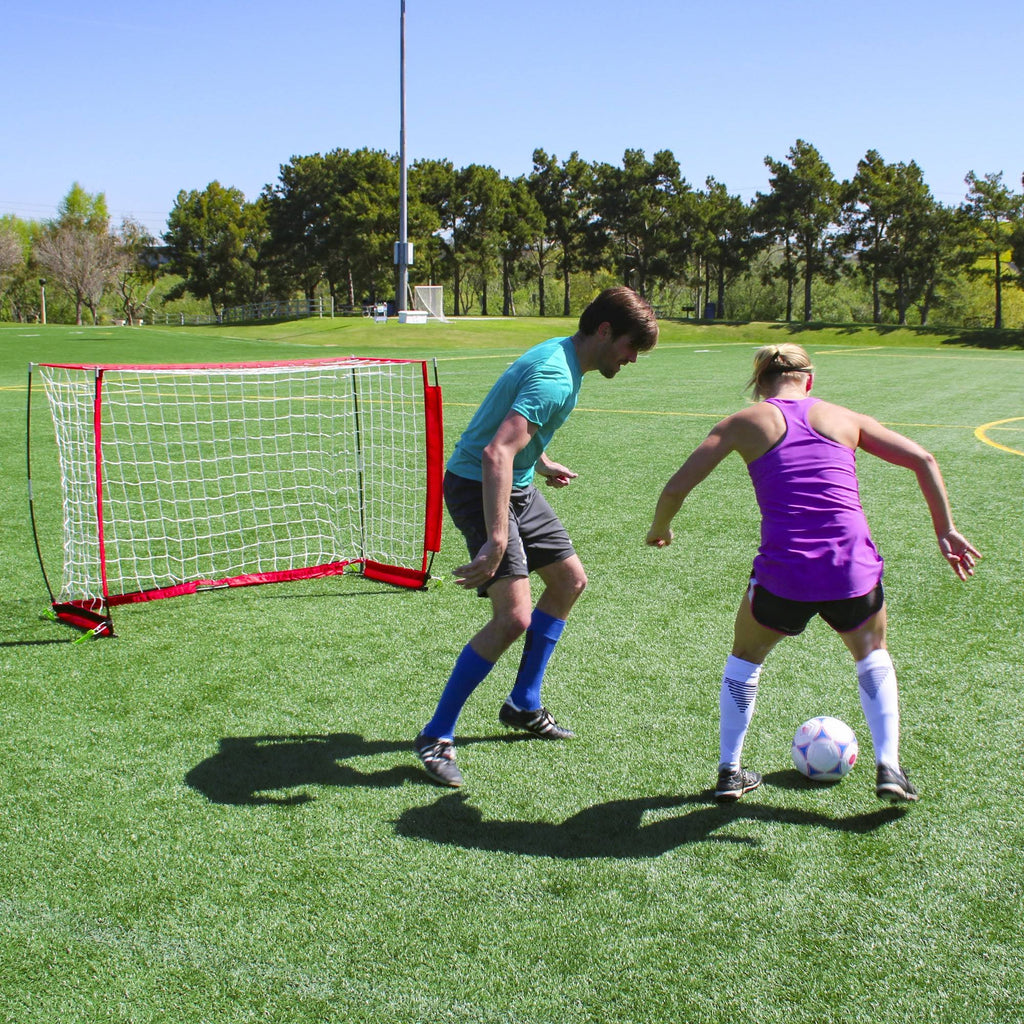 6 Ft Soccer Goal with Cones and Carrying Case H3695